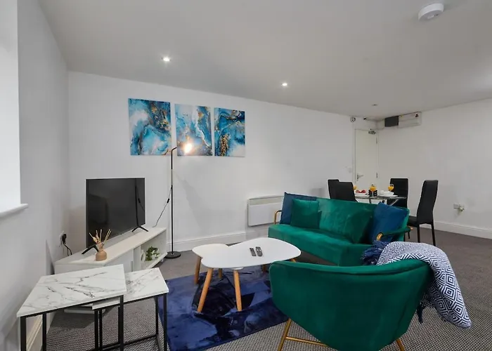 Apartment City Centre 1Br - Sleeps 3 - Workspace - Free Parking And Wifi Leeds (West Yorkshire)